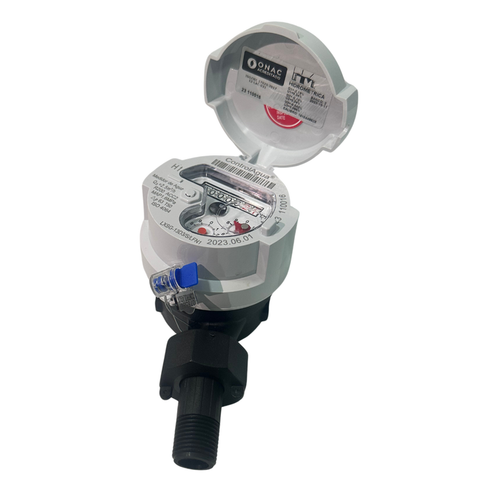 Medidor De Velocidad Transmisión Magnetica De 1/2" R200 Cuerpo Plástico