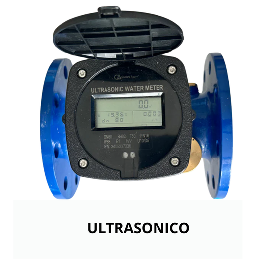 Macromedidor Ultrasonico Para Agua R400 Equipado