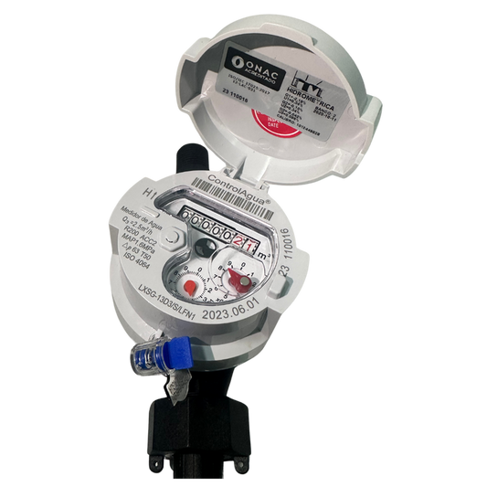 Medidor De Velocidad Transmisión Magnetica De 1/2" R200 Cuerpo Plástico